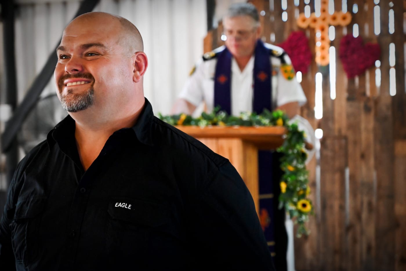 Wedding ceremony by Dr. Gerrit Rademeyer in Blue Downs