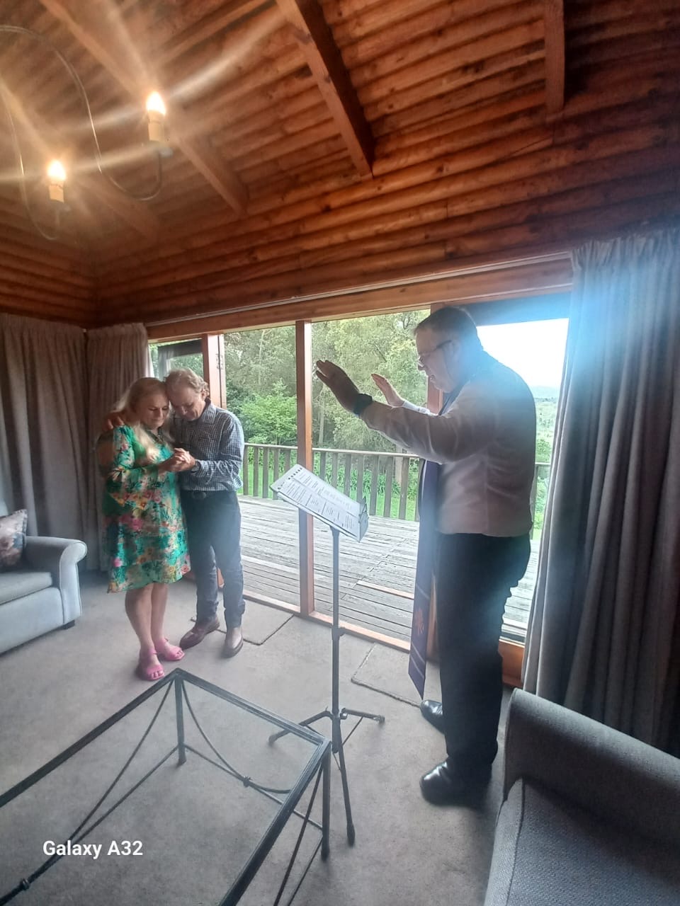 Wedding ceremony by Dr. Gerrit Rademeyer in Blue Downs