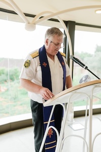 Wedding ceremony by Dr. Gerrit Rademeyer in Blue Downs